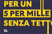 Per un 5 per mille senza tetto: lettera aperta a Governo e Parlamento